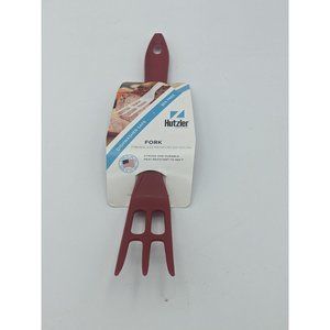 Hutzler Fork Spatula Nylon Reinforced Turner Flipper No 702 Red LOPOL